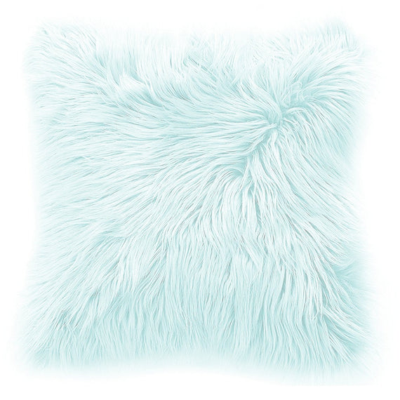 Fellkissen mit Füllung | Mint